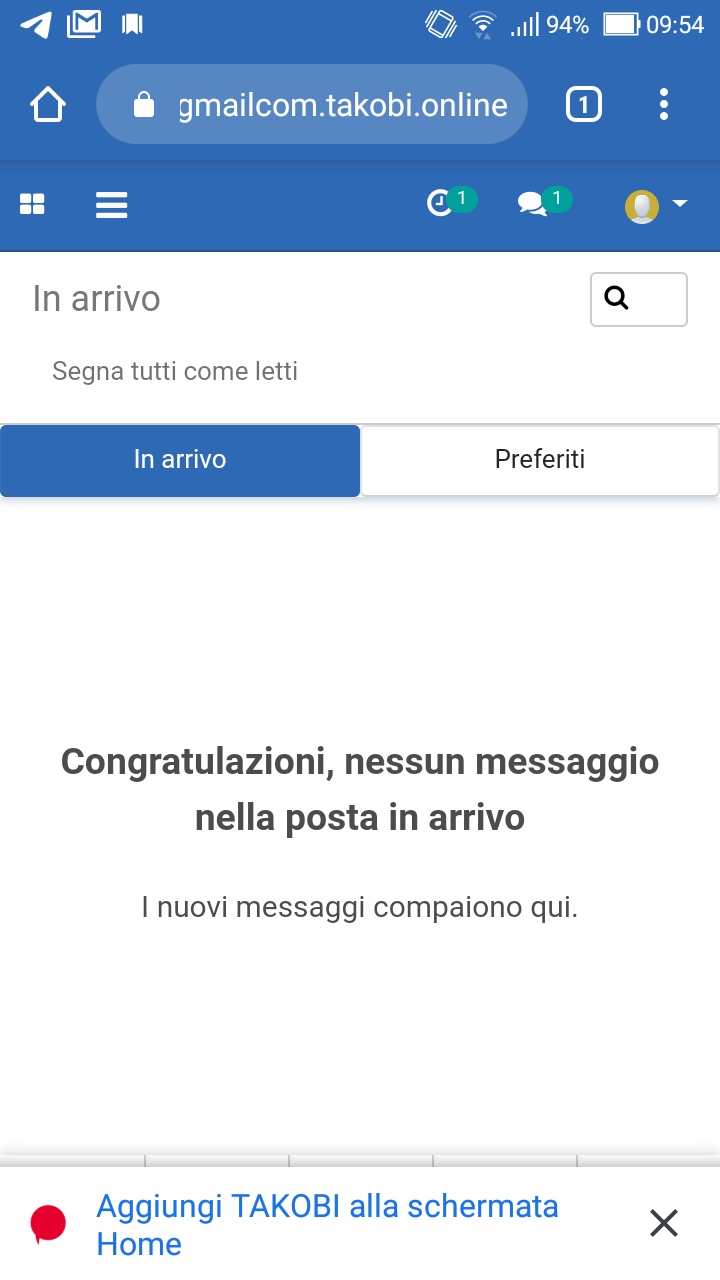 TAKOBI applicazione mobile